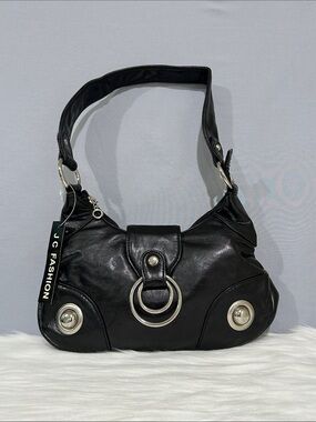 JC Fashion Black Studded Women's Hobo Bag NWT’S